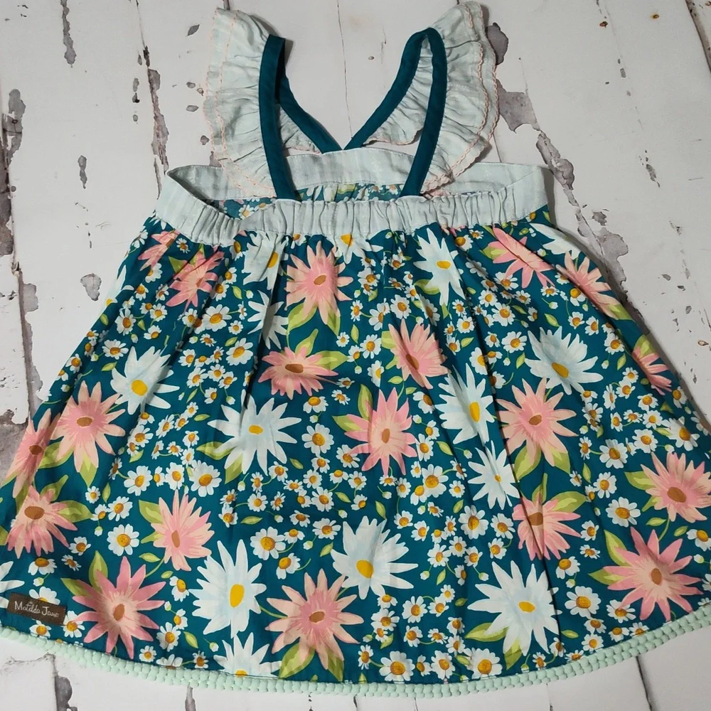 Matilda Jane Dream chasers Happy Florals Tunic Size 10 - Picture 4 of 6